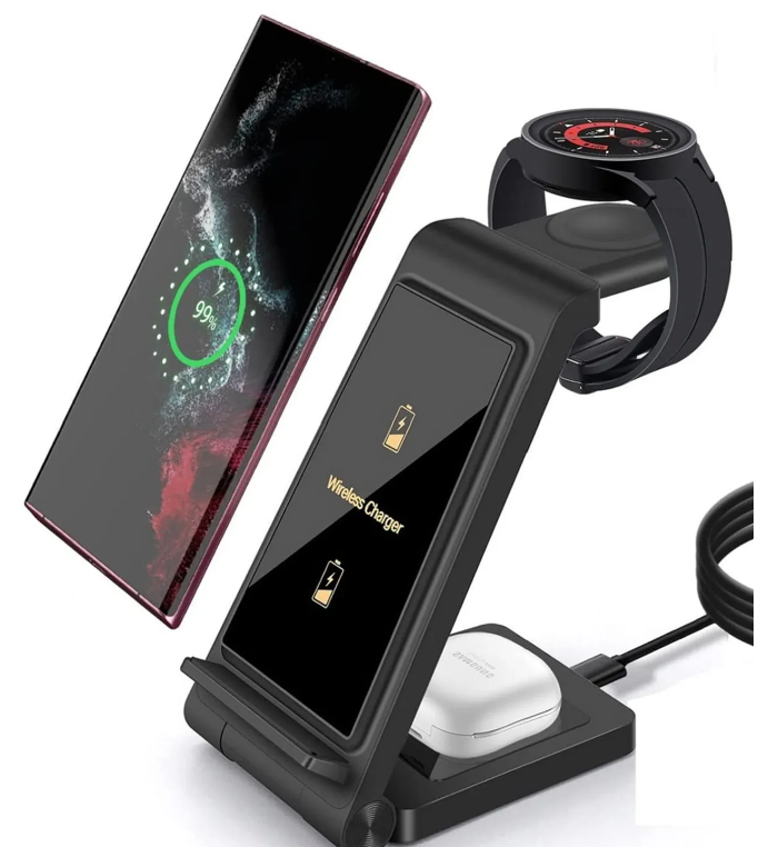 3 in 1 Android Charging Station